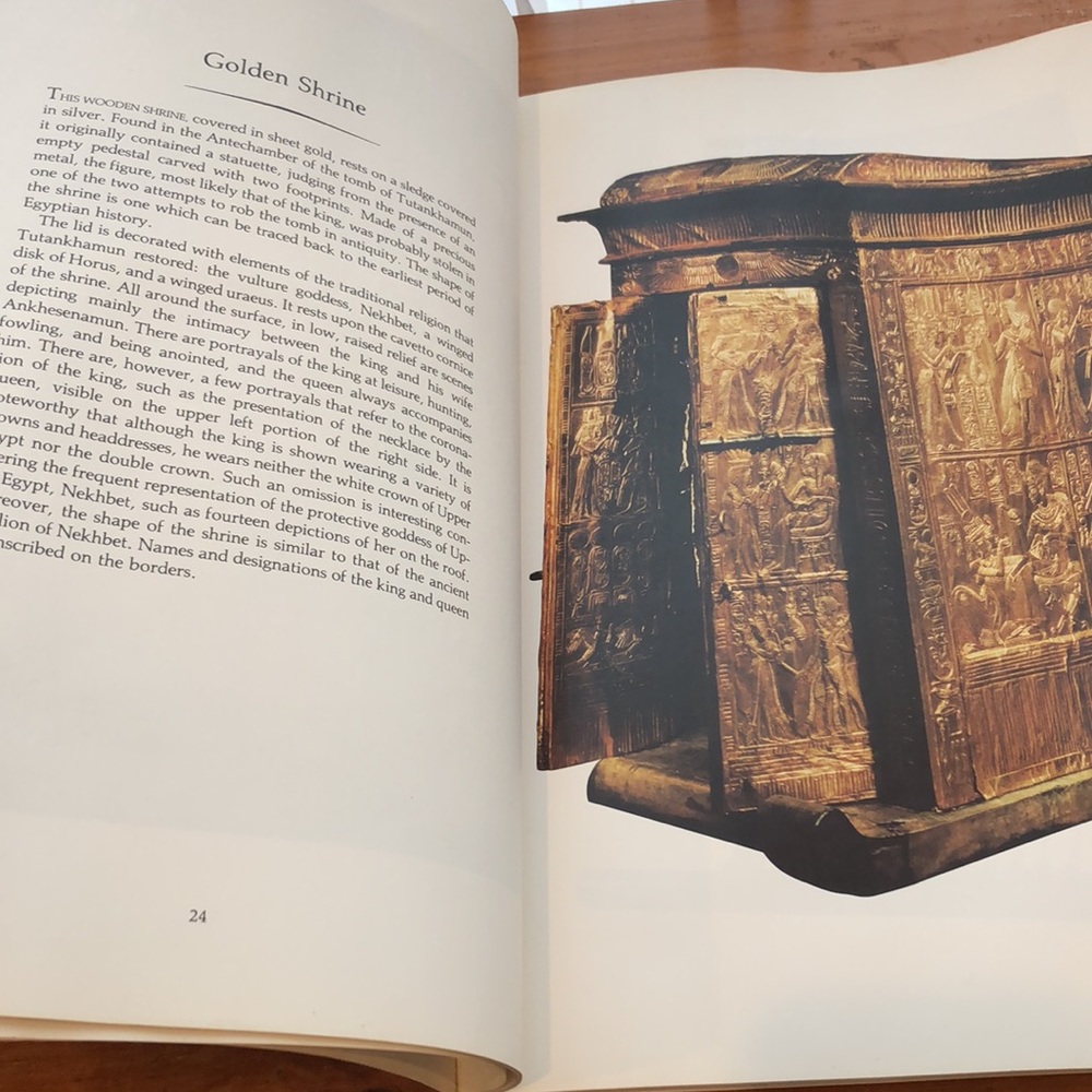 Egyptian Book Magazine Essay Text on Wonders of Tutankhamun - Picture 12 of 16